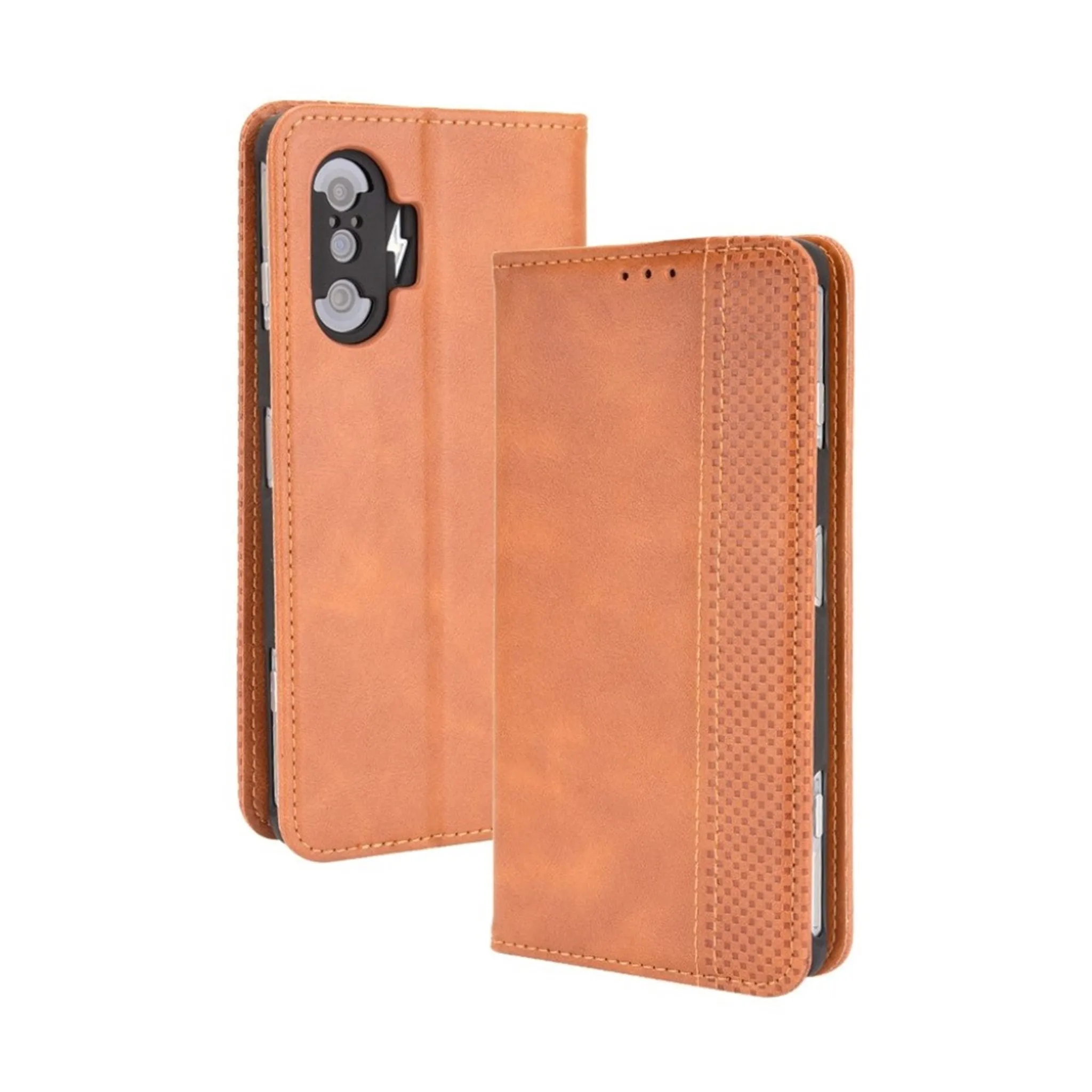 Bofink Vintage Xiaomi Poco F3 GT / Redmi K40 Gaming leather case - Brown