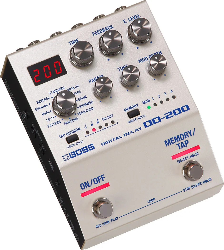 Boss DD-200 Digital Delay Pedal