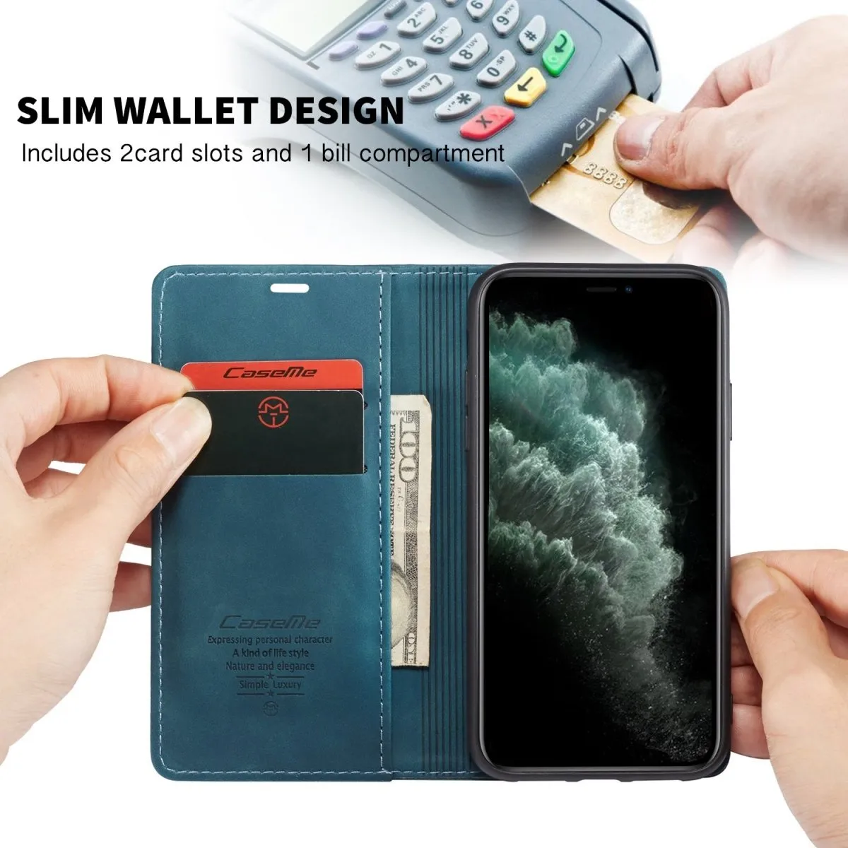 Buenos Flip PU Leather Case | Samsung