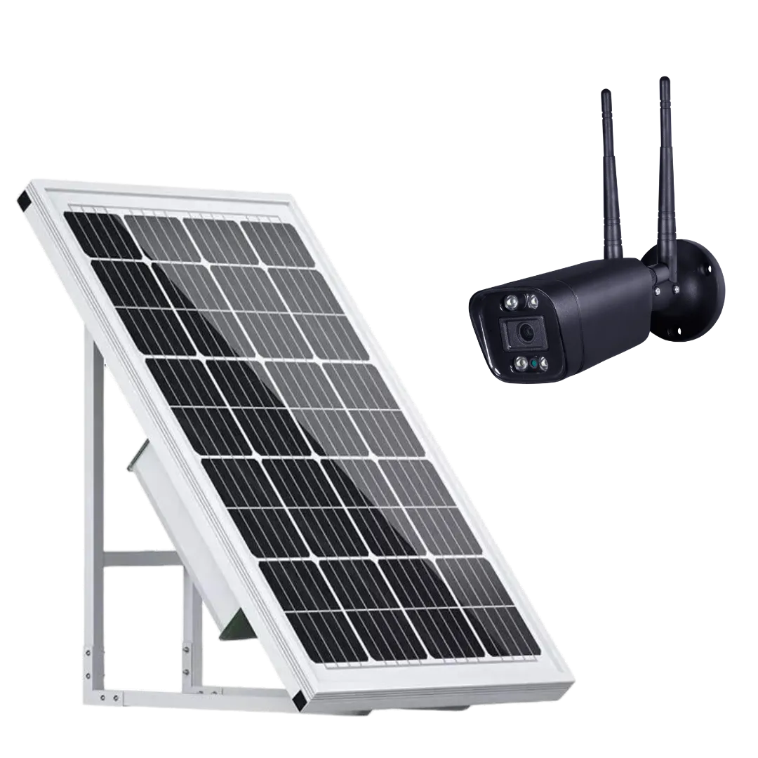 Bullet Camera & Solar Bundle