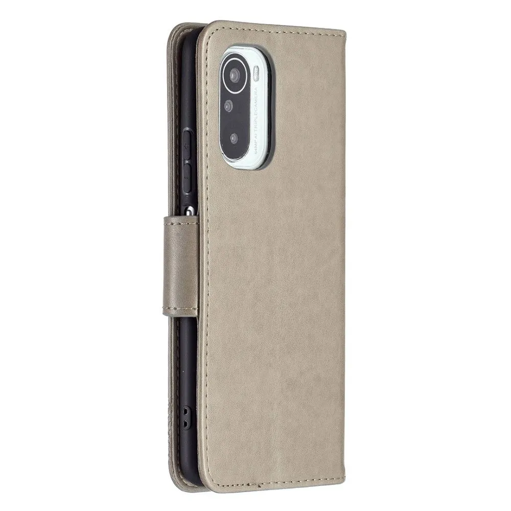 Butterfly Xiaomi Mi 11i / Poco F3 / K40 Pro Plus flip case - Grey