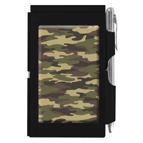 Camo Flip Note with Pen