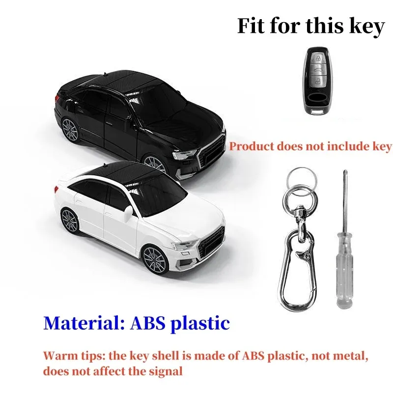 Car model key protective case for Audi A6