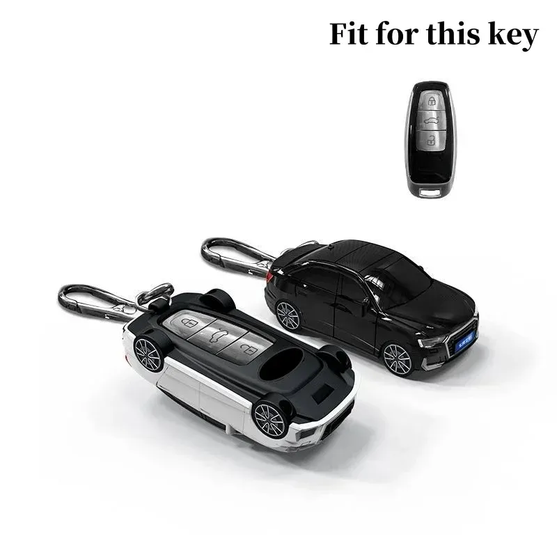 Car model key protective case for Audi A6