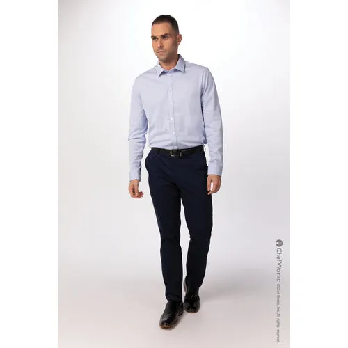 Chef Works SFC02BLUS Dress Shirt