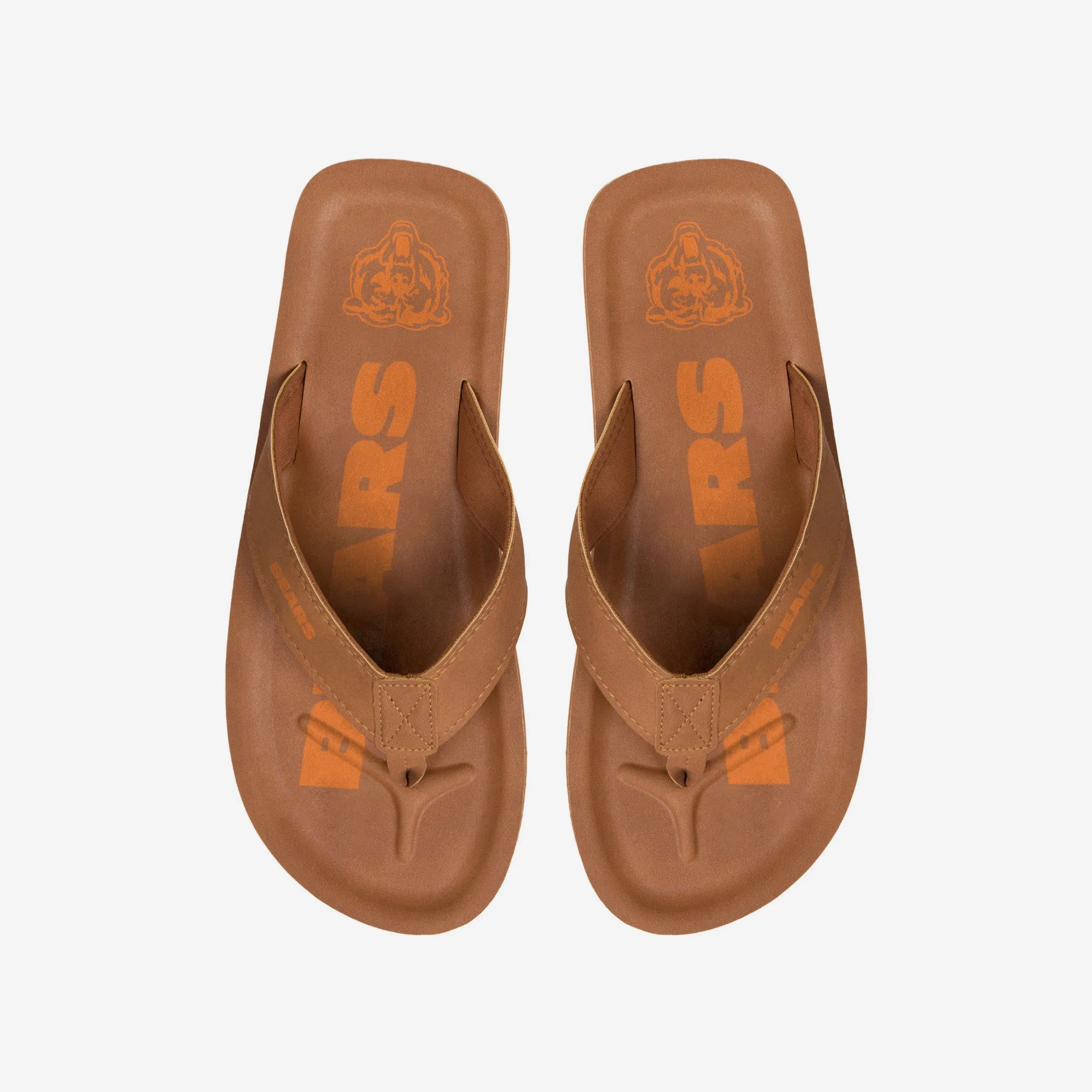 Chicago Bears Color Pop Contour Flip Flop