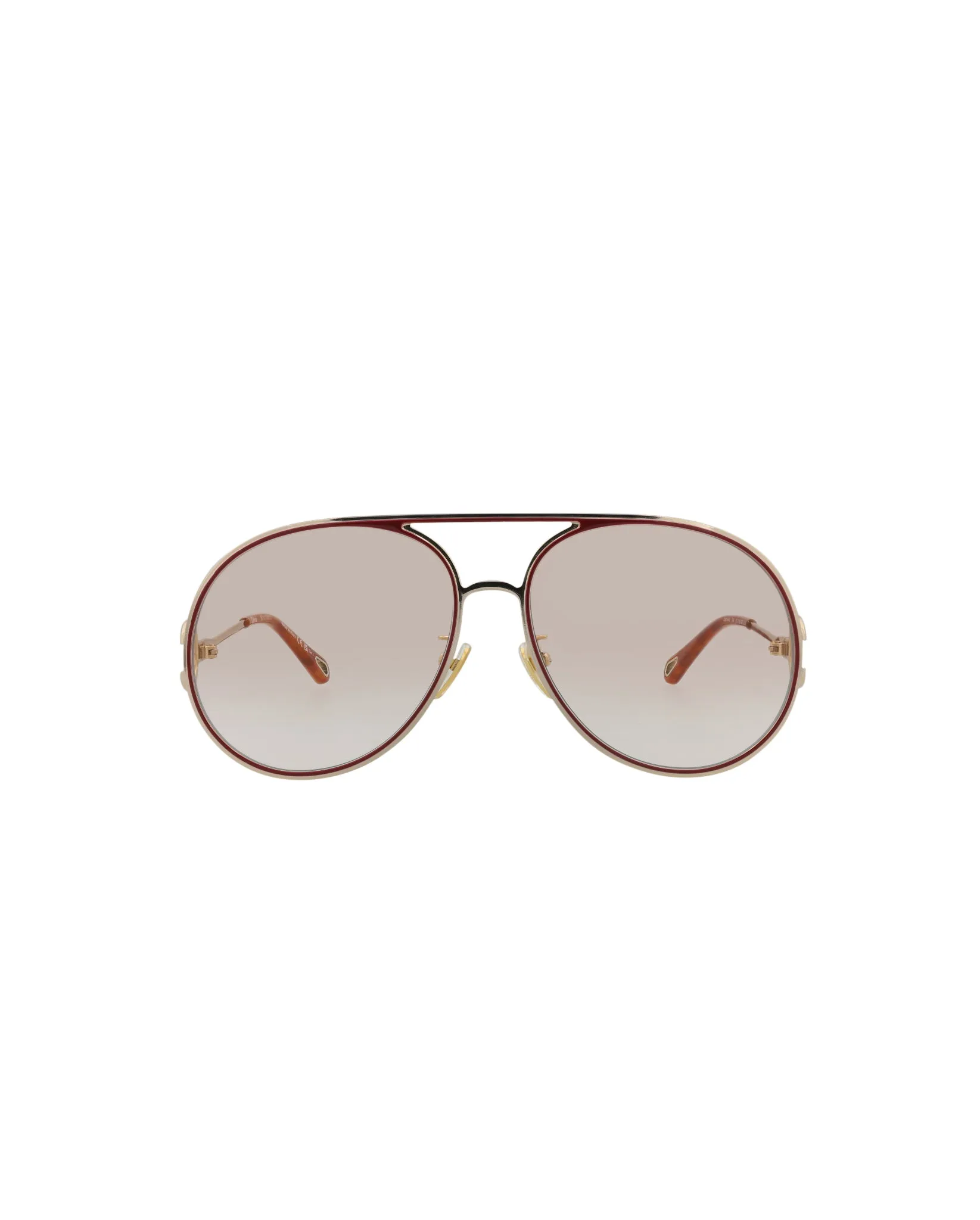 Chloe Aviator-Frame Metal Sunglasses, Style #  CH0145S-30013642004