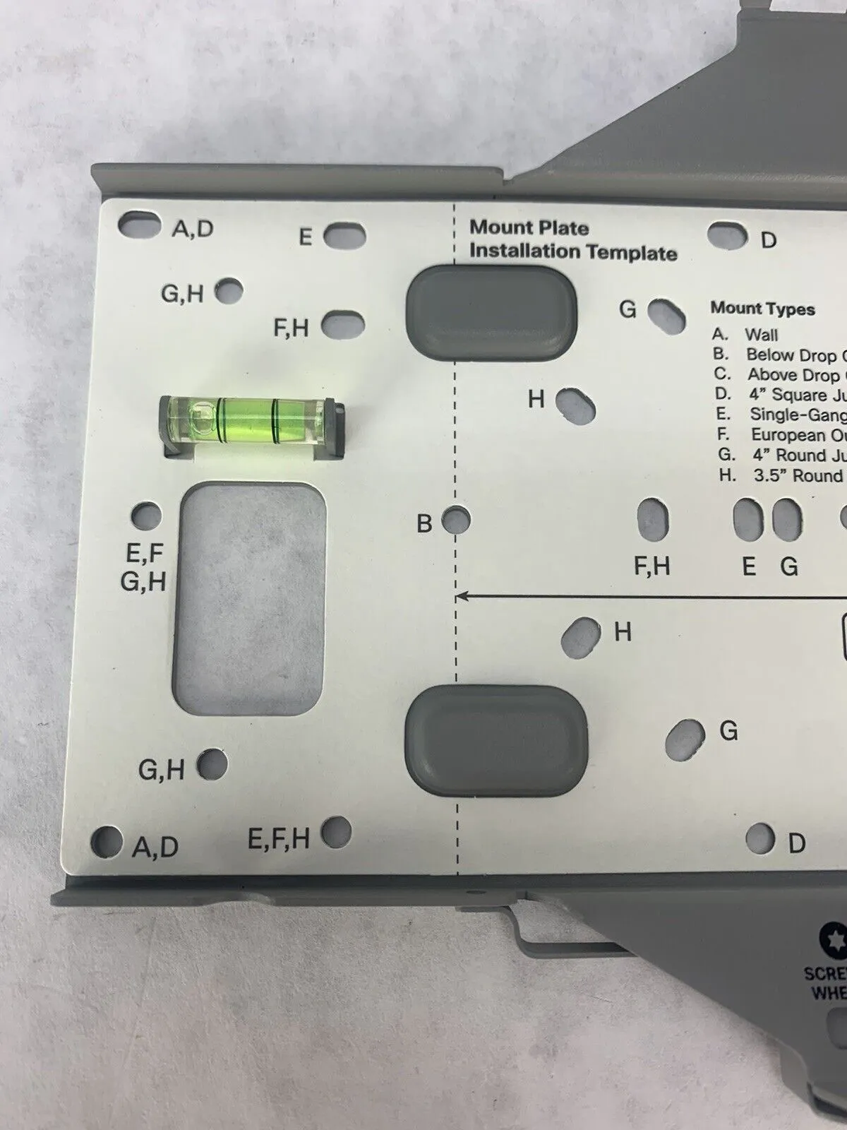 Cisco Meraki MR34 Access Point Hardware Mounting Kit