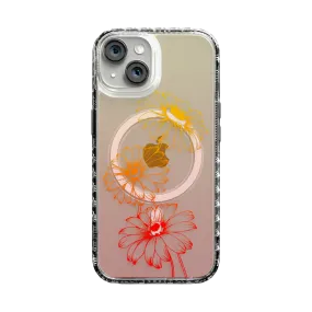 Citrus Splash | Protective MagSafe Case | Ombre Bouquet Collection for Apple iPhone 15 Series