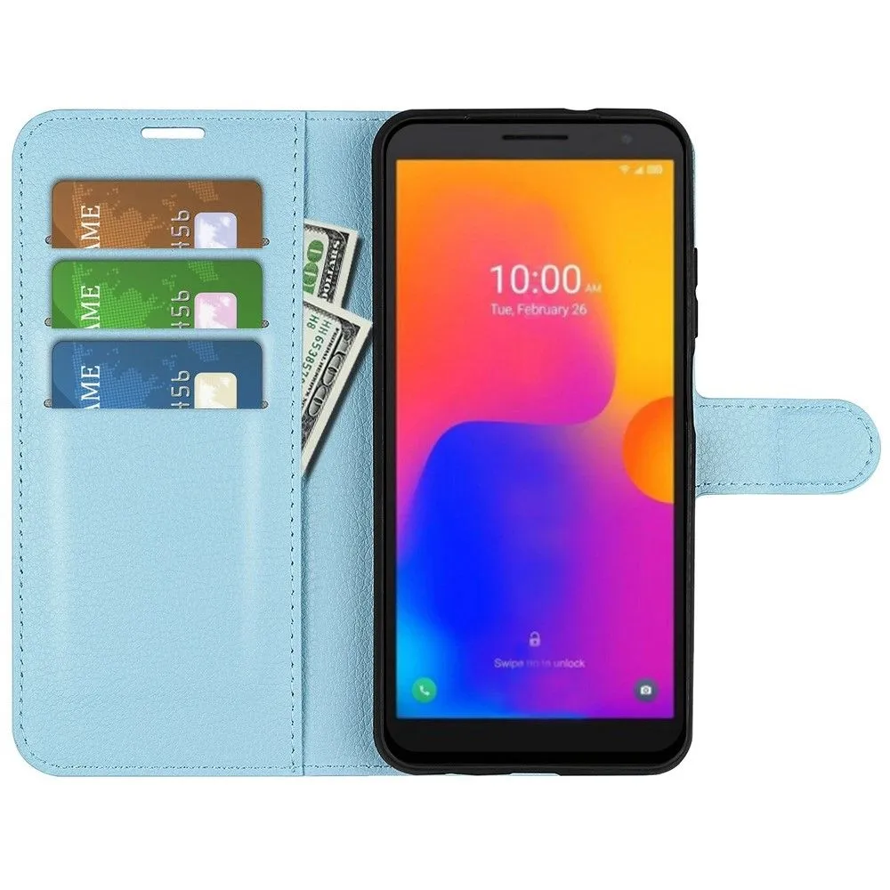 Classic Alcatel 1B (2022) flip case - Blue