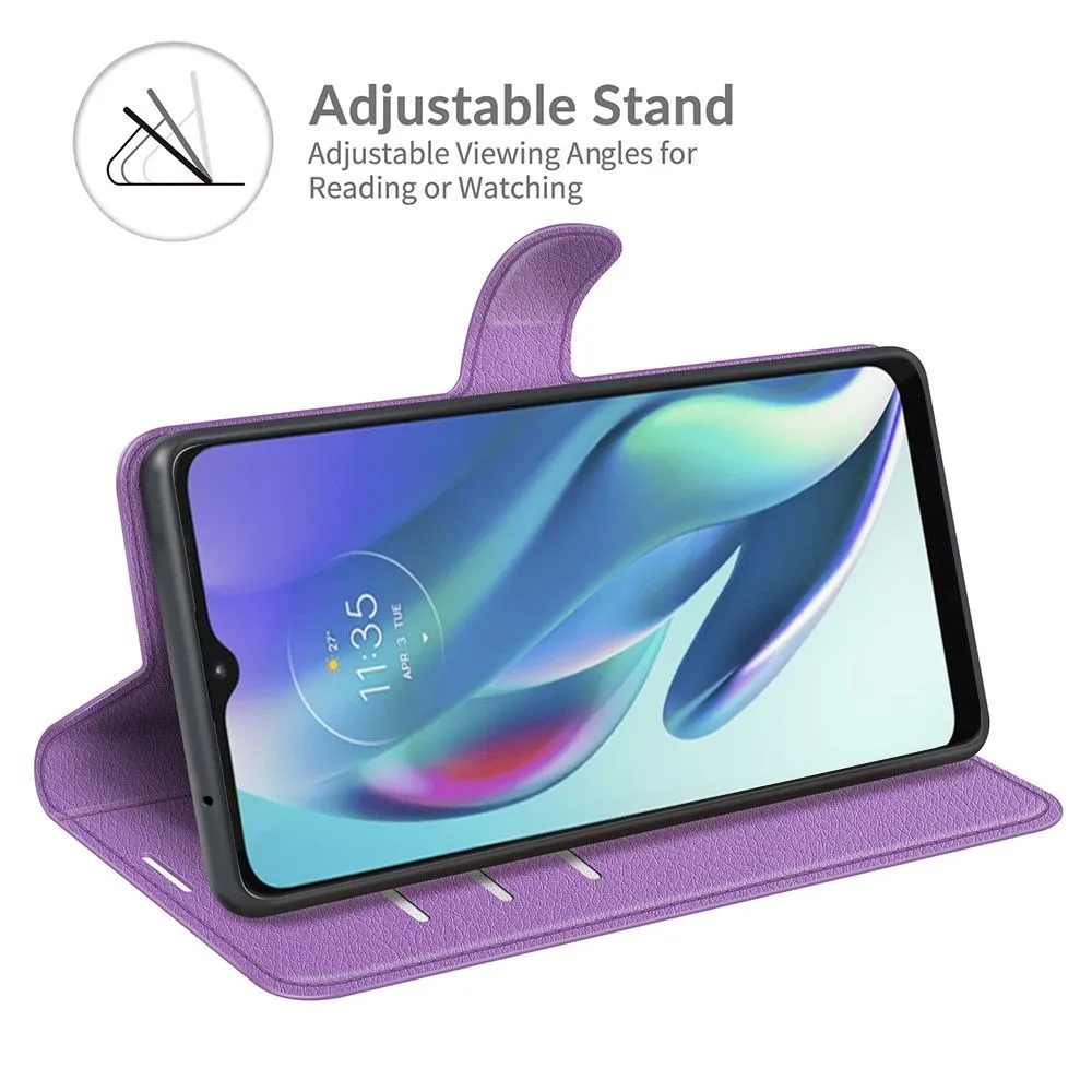 Classic Motorola Moto G50 5G flip case - Purple