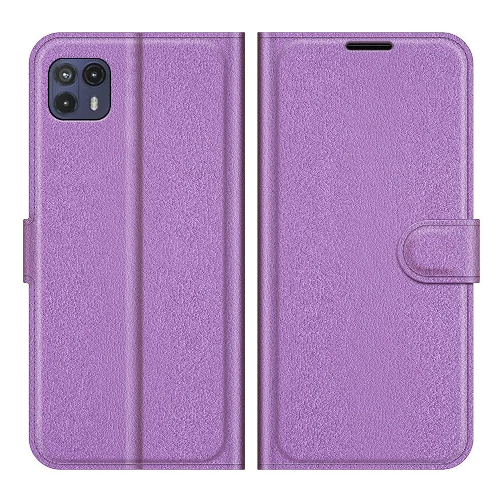 Classic Motorola Moto G50 5G flip case - Purple