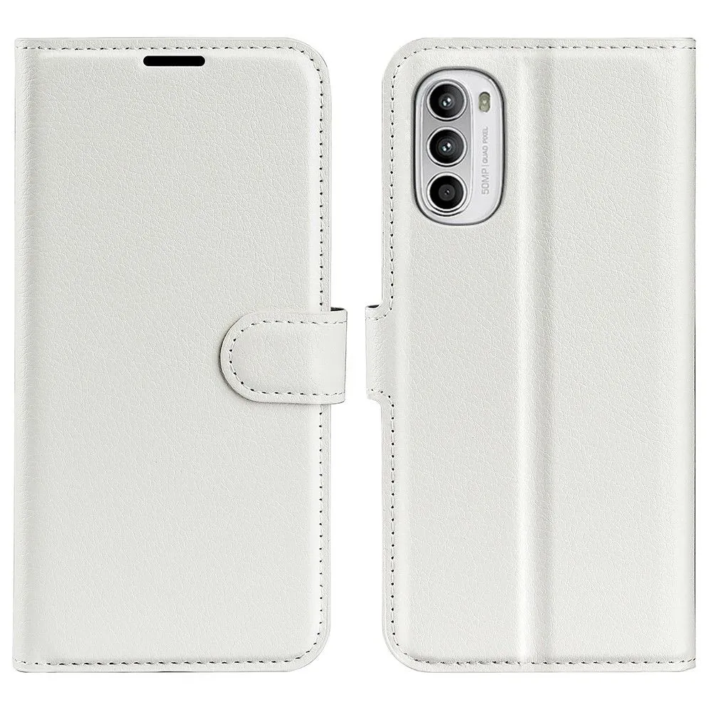 Classic Motorola Moto G52 / Moto G82 flip case - White