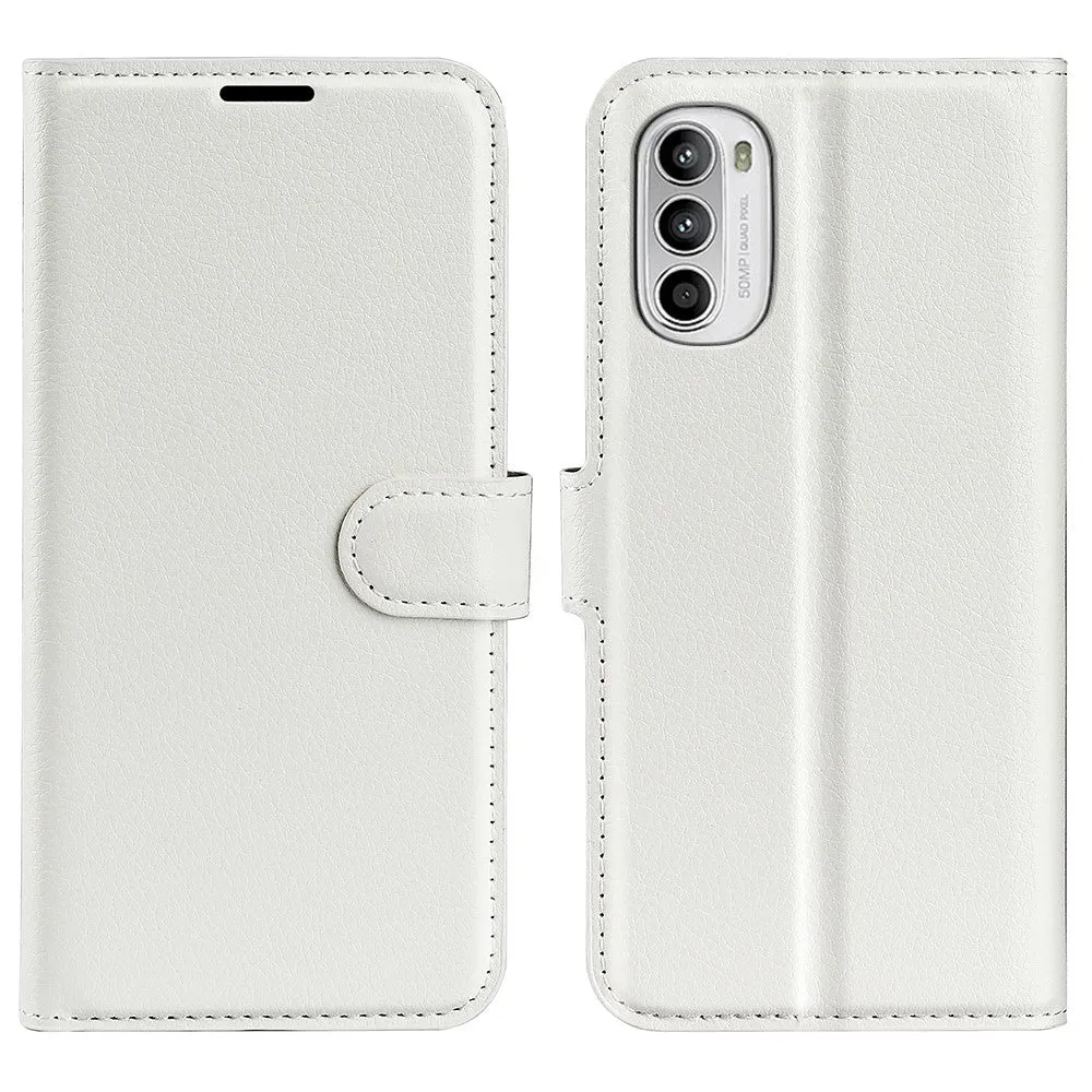 Classic Motorola Moto G52 / Moto G82 flip case - White