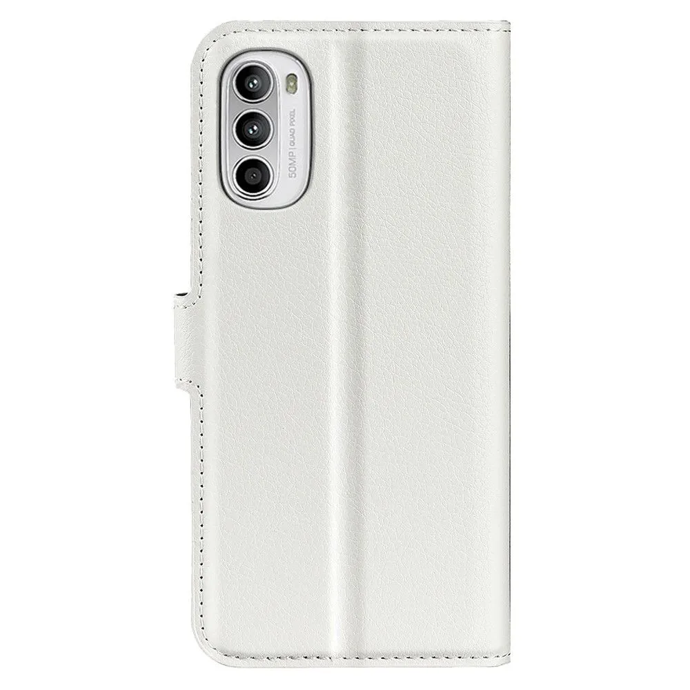 Classic Motorola Moto G52 / Moto G82 flip case - White