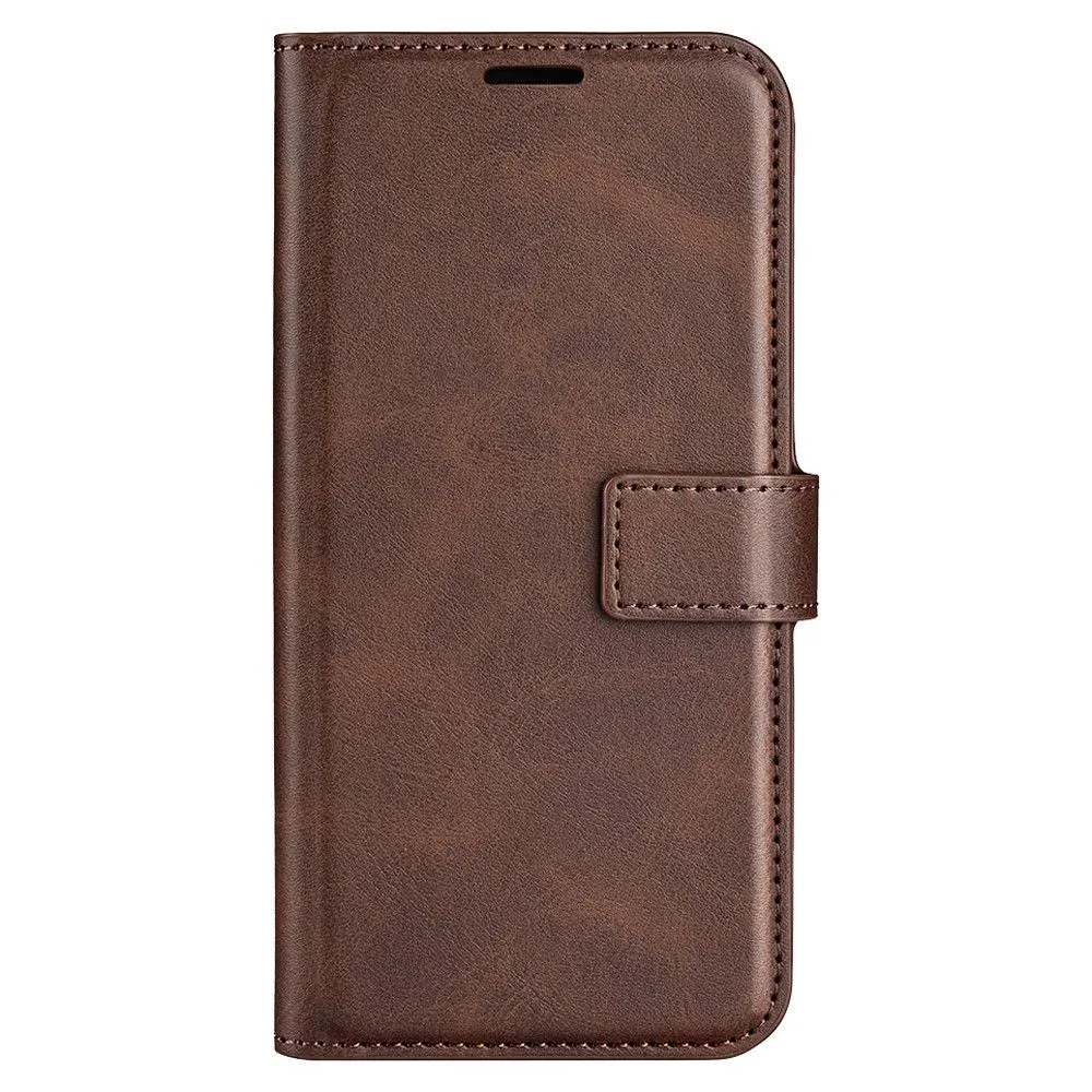 Classic Motorola Moto G82 / Moto G52 flip case - Brown