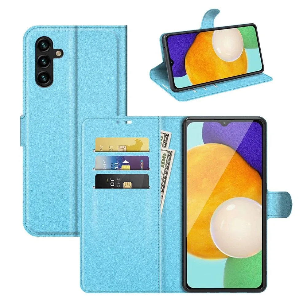 Classic Samsung Galaxy A13 5G flip case - Blue