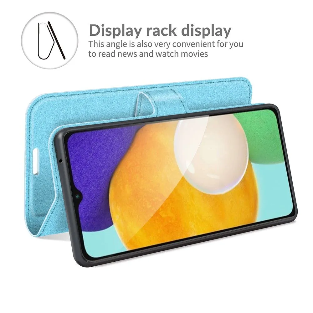 Classic Samsung Galaxy A13 5G flip case - Blue