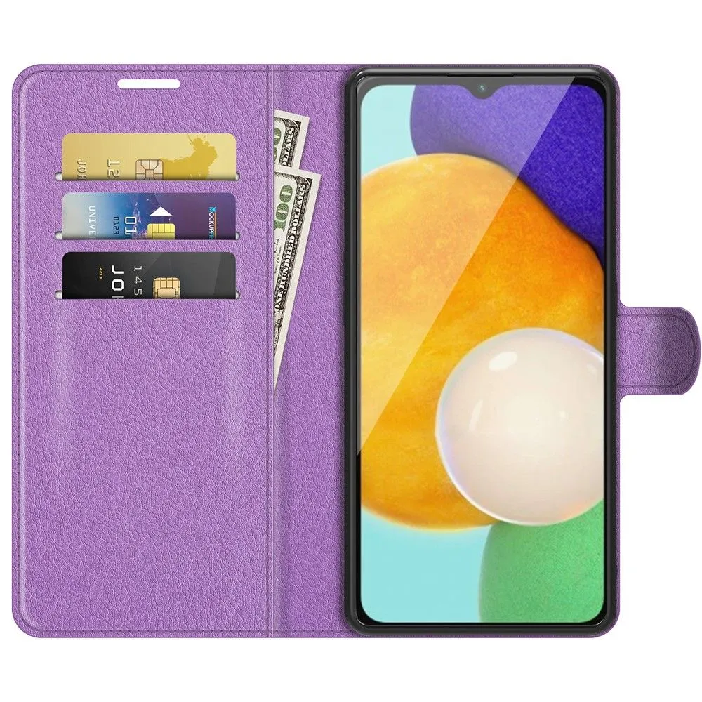 Classic Samsung Galaxy A13 5G flip case - Purple