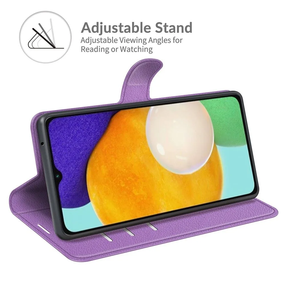 Classic Samsung Galaxy A13 5G flip case - Purple