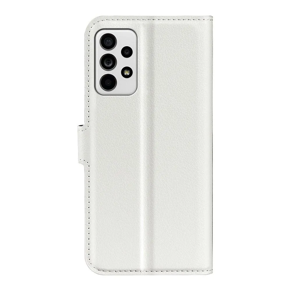 Classic Samsung Galaxy A33 5G flip case - White