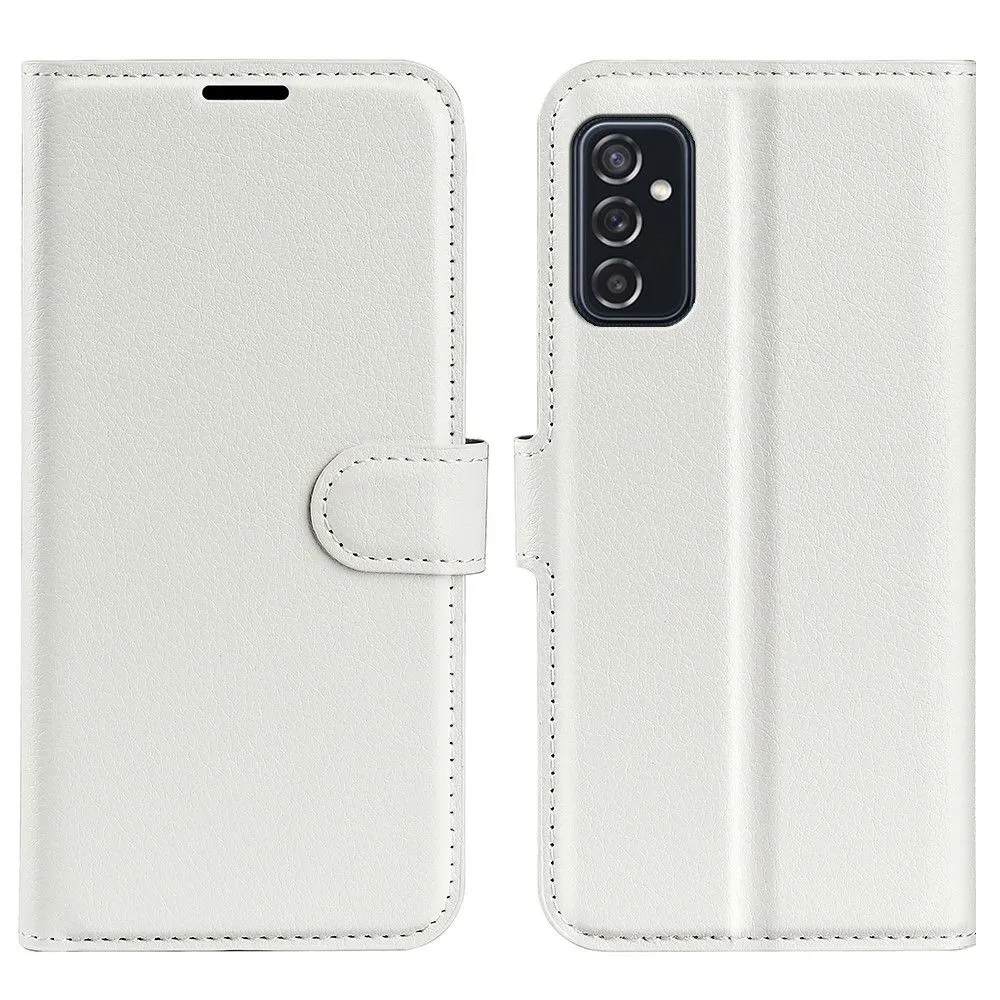 Classic Samsung Galaxy M52 5G flip case - White