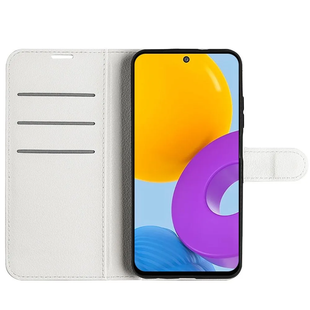 Classic Samsung Galaxy M52 5G flip case - White