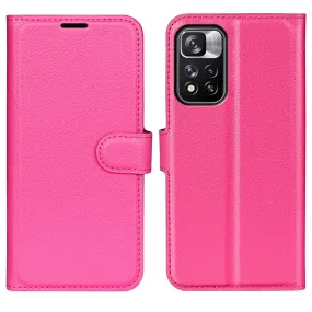 Classic Xiaomi Redmi Note 11 Pro Plus 5G flip case - Rose