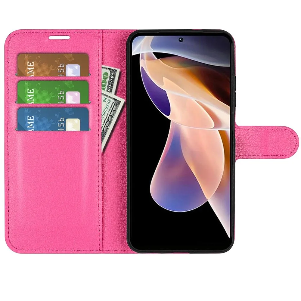 Classic Xiaomi Redmi Note 11 Pro Plus 5G flip case - Rose