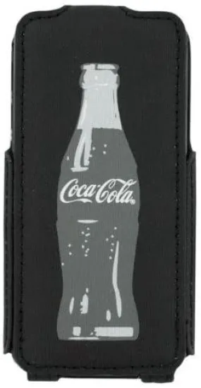 Coca Cola Flip Case Grey Bottle Cover for iPhone 5 5S SE 2016 CCFLPiP5000S1201