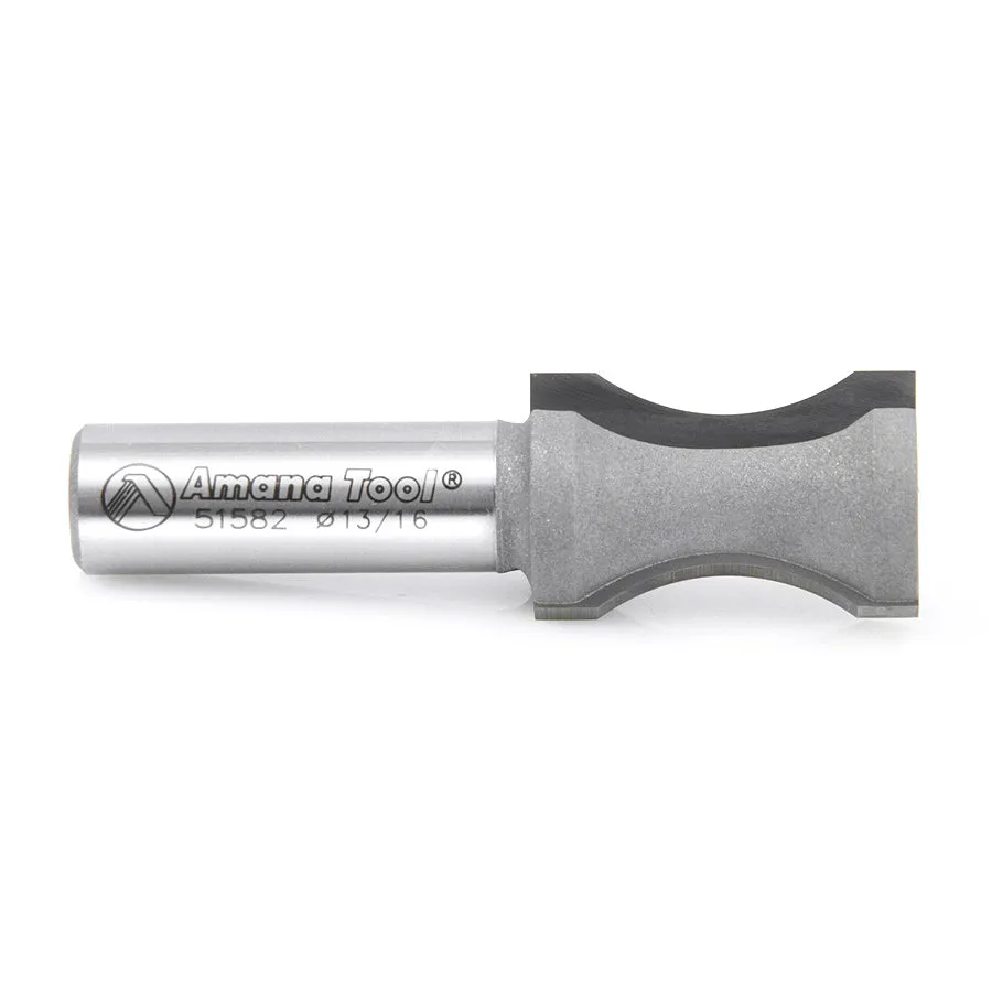 Convex Edging Router Bit | 23⁄32 Radius x 13⁄16 Dia x 1 1⁄4 x 1⁄2" Shank | 51582 | 738685155820