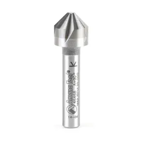 Countersink CNC Router Bit for Composite Materials | 1⁄2 Dia x 5mm x 1⁄4 Shank x 1 9⁄16" Long | 46468 | 738685464687