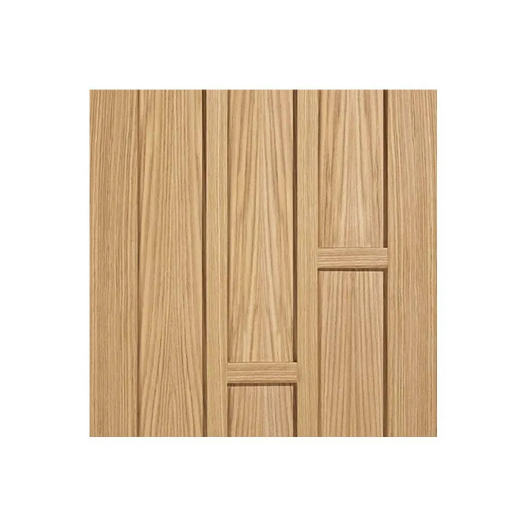 Coventry Oak 6 Panel Single Evokit Pocket Door - Prefinished