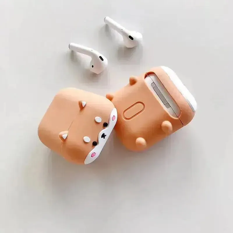 Cute Corgi Dog Protective Case (For Airpods)