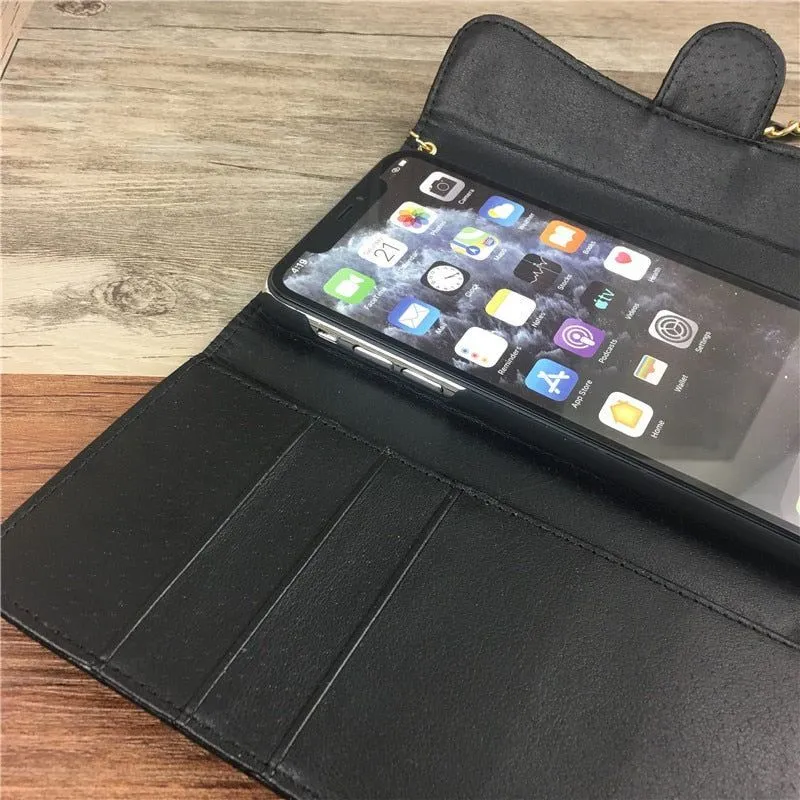 Cute Phone Cases For iPhone 13 12 Mini 11 Pro XS MAX X XR 6S 7 8 Plus SE Leather Wallet