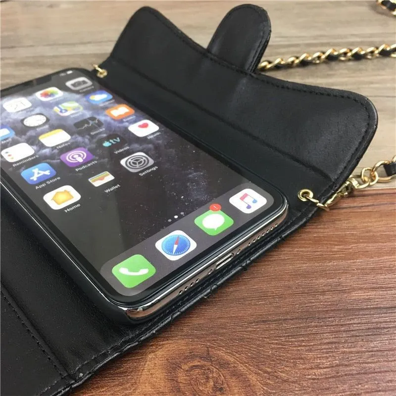 Cute Phone Cases For iPhone 13 12 Mini 11 Pro XS MAX X XR 6S 7 8 Plus SE Leather Wallet