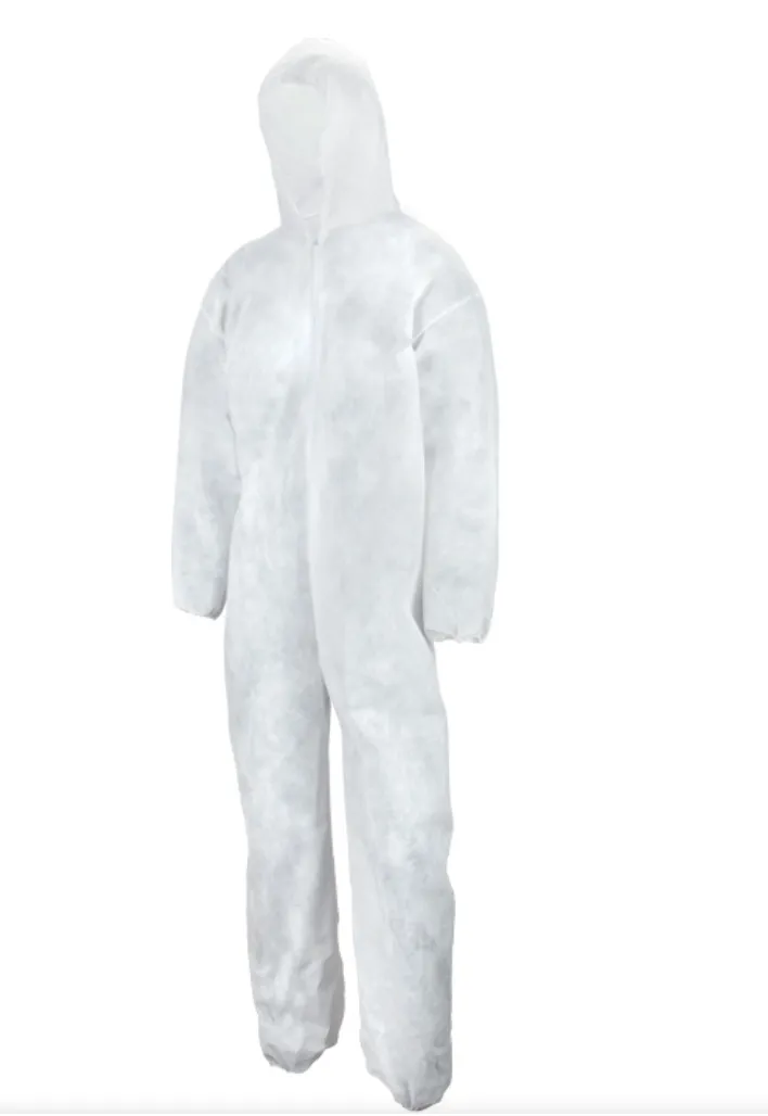 Disposable Lightweight Polypropylene Coveralls -C735411XX - 25/CS