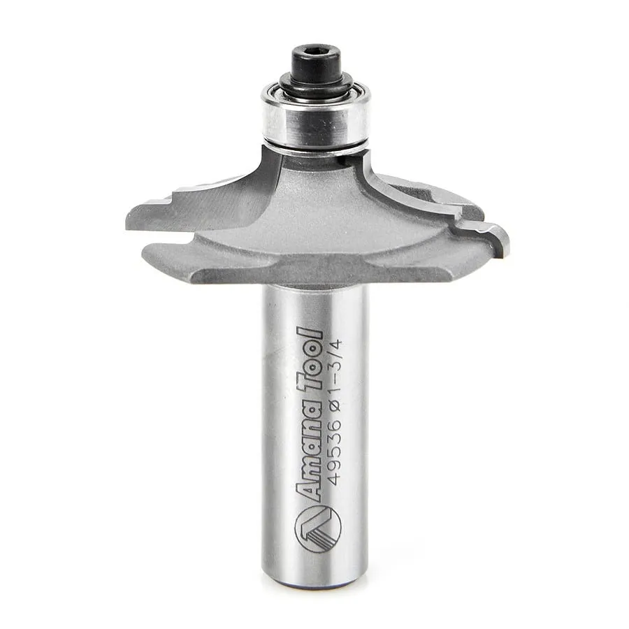 Door Edge - Front Face Edge Router Bit | 7⁄64 Radius x 1 3⁄4 Dia x 7⁄16 x 1⁄2" Shank | 49536 | 738685495360