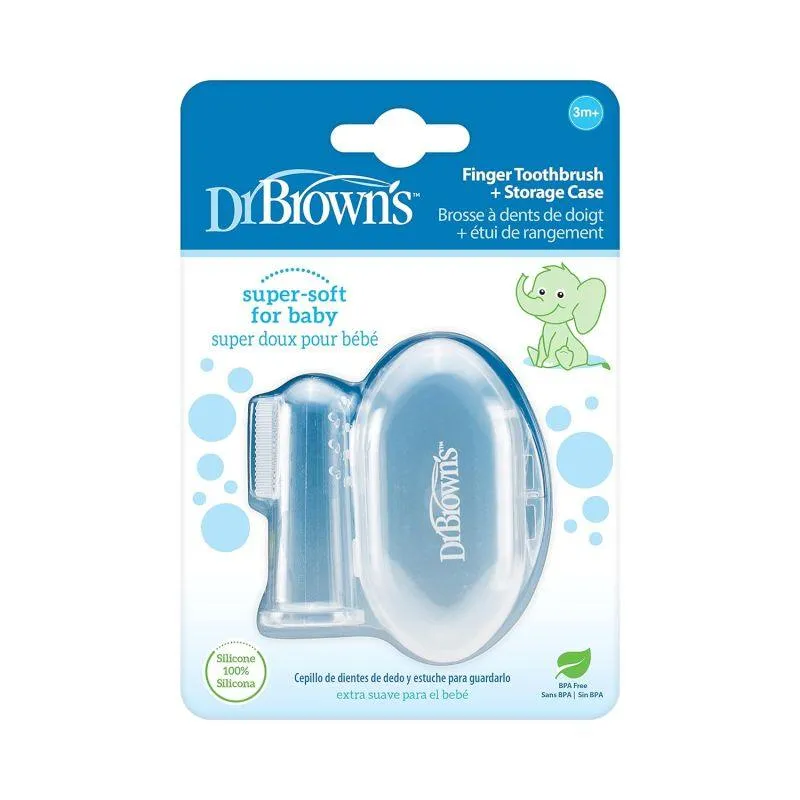 Dr. Brown's Finger Toothbrush Silicone