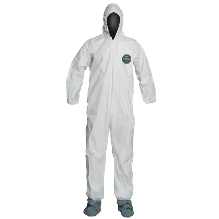 DuPont NB122SWH ProShield 50 Microporous Film Coveralls, Case of 25