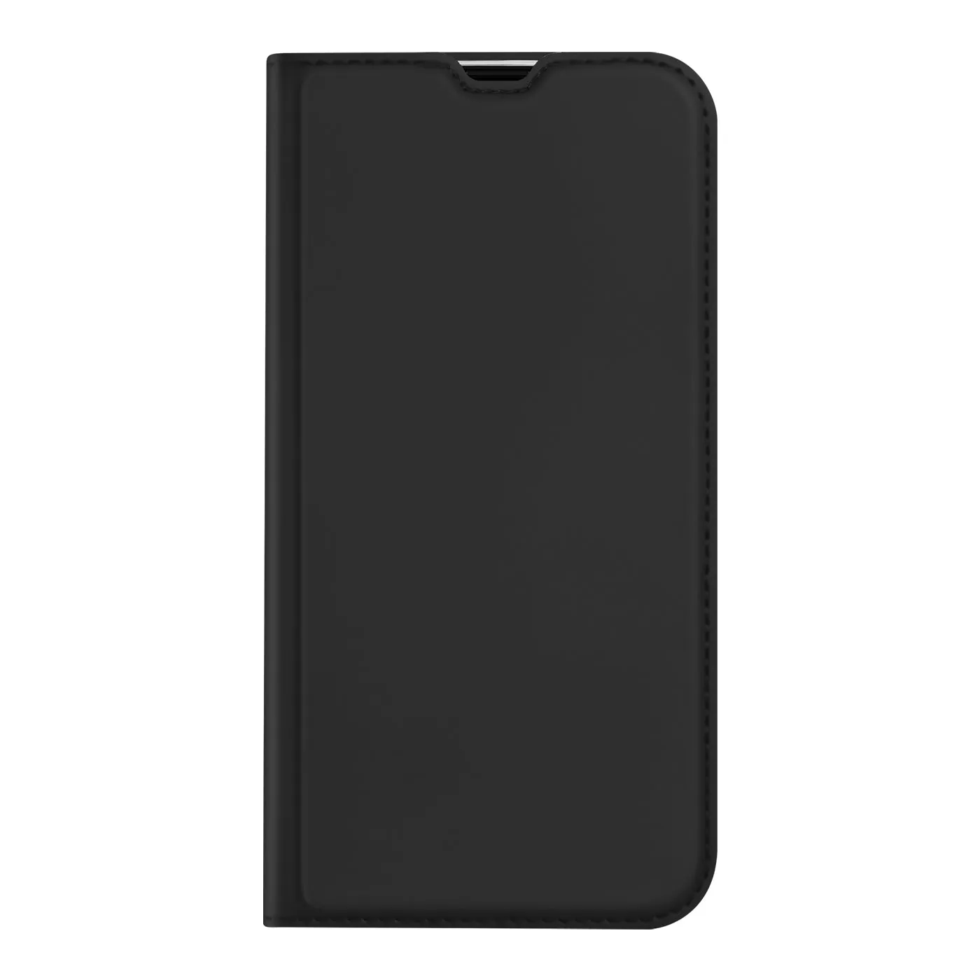 DUX DUCIS Skin Pro Faux Leather Wallet Flip Case for Apple iPhone 14 Plus - Black