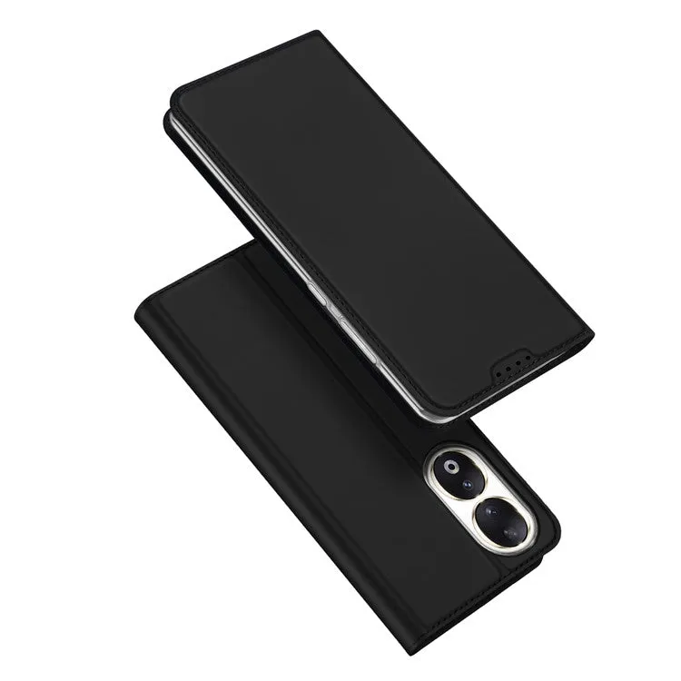 DUX DUCIS Skin Pro Faux Leather Wallet Flip Case for Huawei Honor 90 - Black