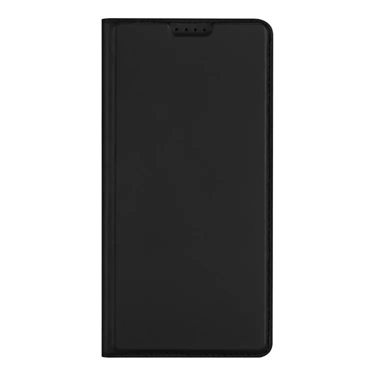 DUX DUCIS Skin Pro Faux Leather Wallet Flip Case for Motorola Moto G85 / S50 Neo - Black