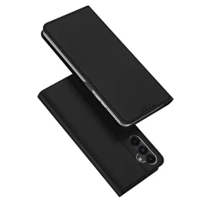 DUX DUCIS Skin Pro Faux Leather Wallet Flip Case for Samsung Galaxy A15 / A15 5G - Black