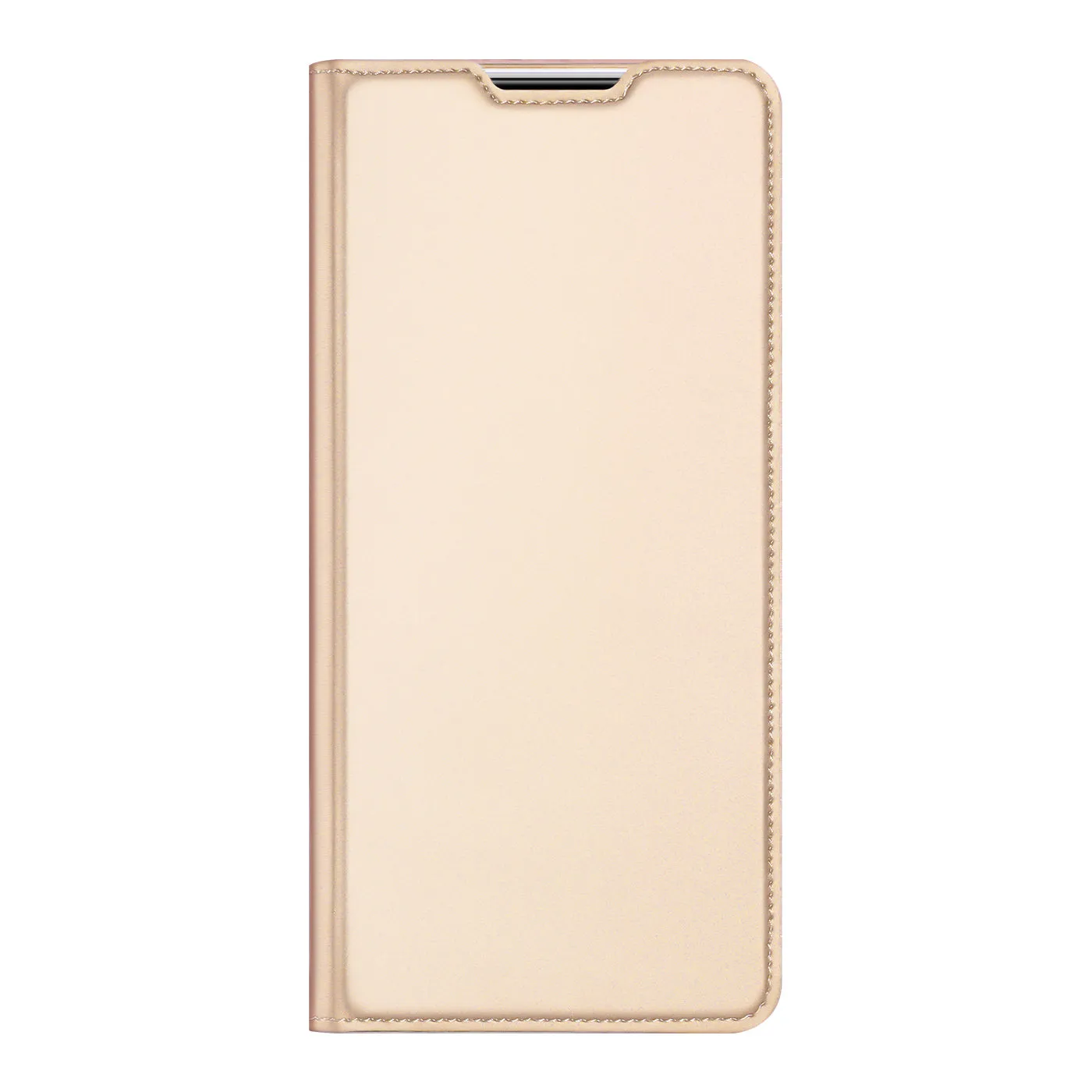 DUX DUCIS Skin Pro Faux Leather Wallet Flip Case for Xiaomi 12S Pro / 12 Pro - Gold