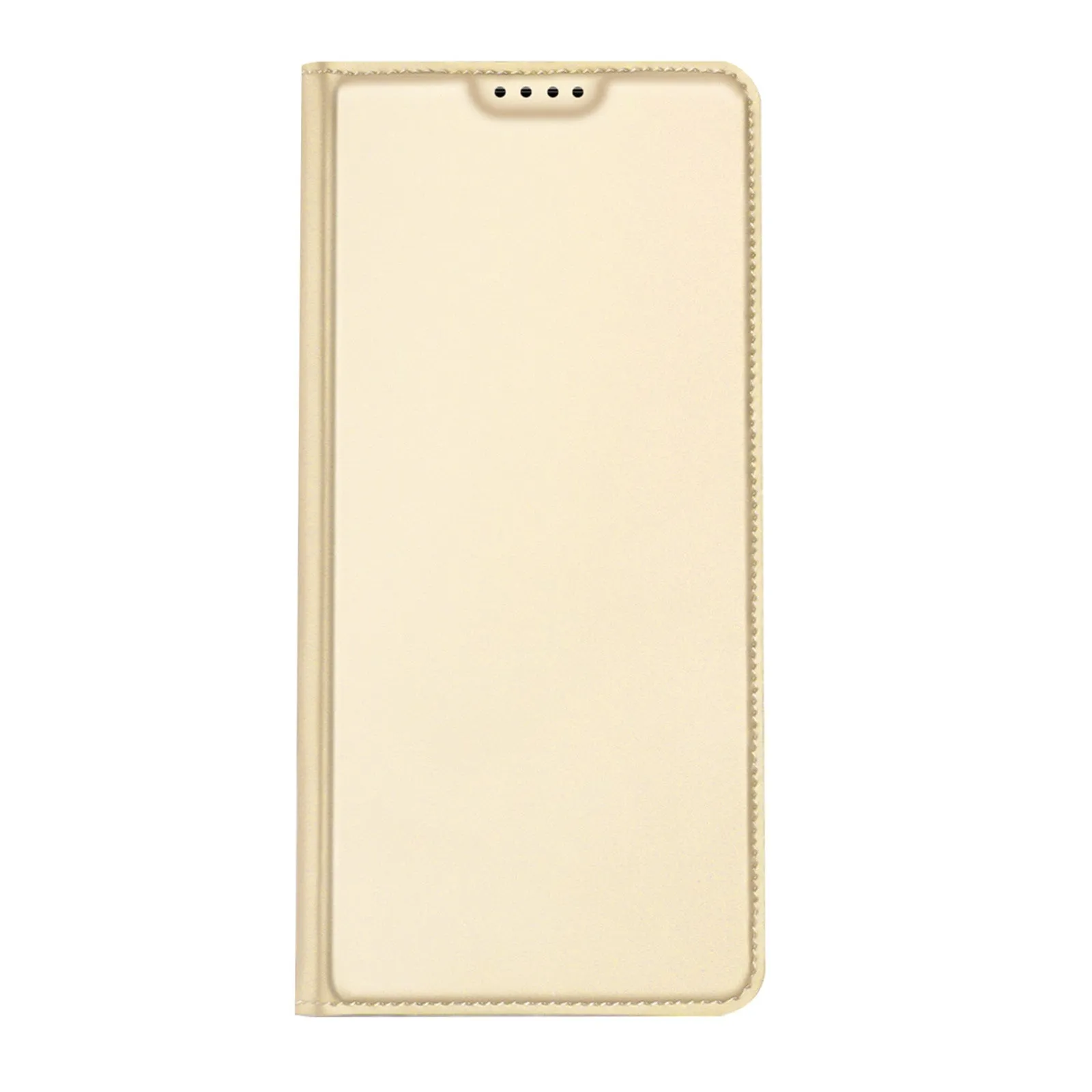 DUX DUCIS Skin Pro Faux Leather Wallet Flip Case for Xiaomi 12T / 12T Pro - Gold