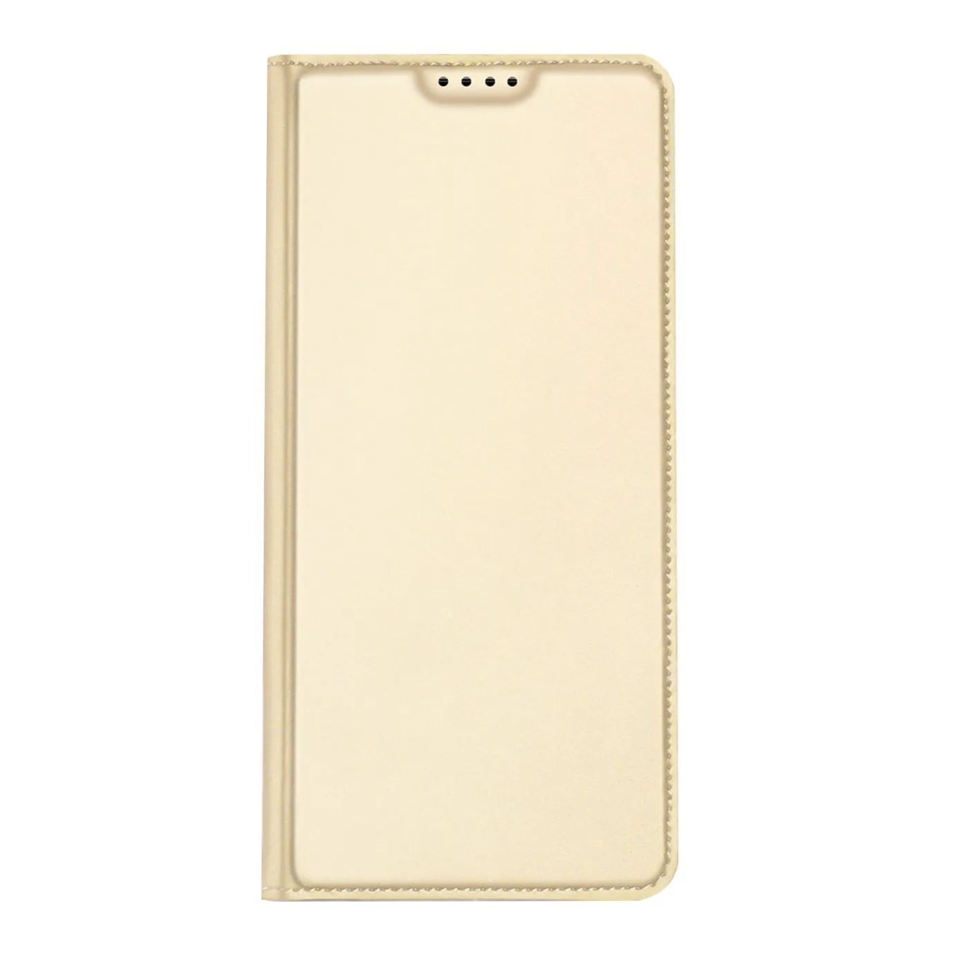 DUX DUCIS Skin Pro Faux Leather Wallet Flip Case for Xiaomi Poco M5 - Gold