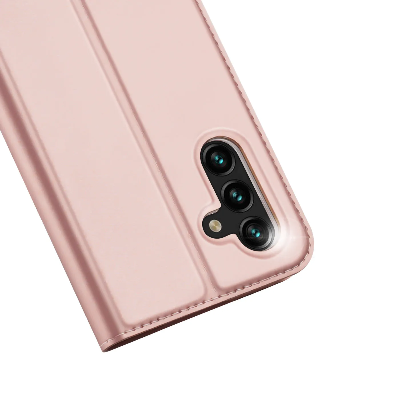 DUX DUCIS Skin Pro Wallet Flip Case for Samsung Galaxy A13 5G / A04s - Rose Gold