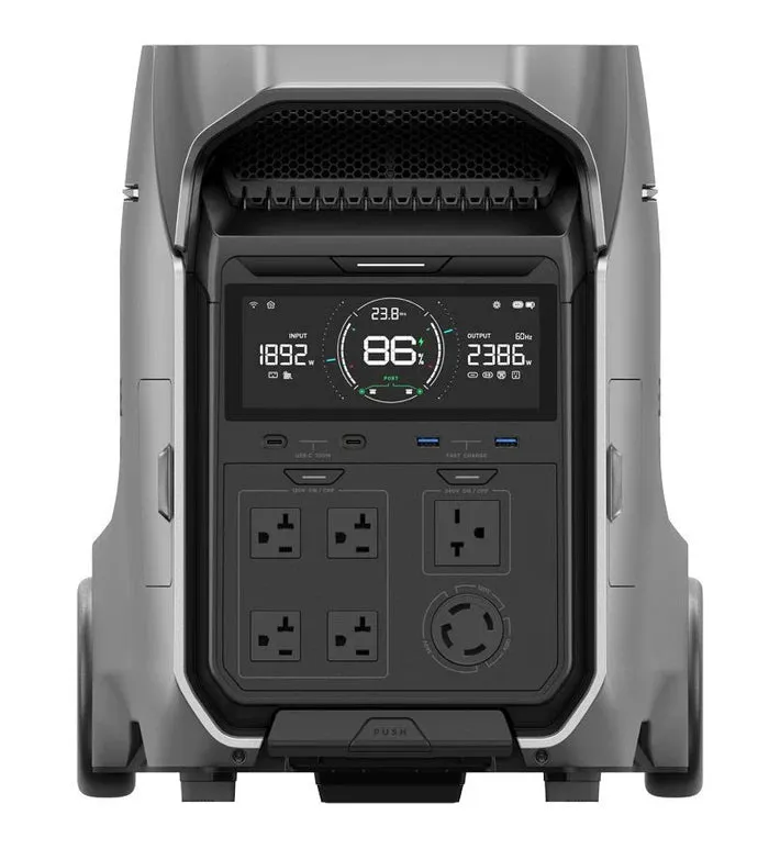 EcoFlow DELTA Pro 3 Portable Power Station   Smart Generator 4000 (Dual Fuel)