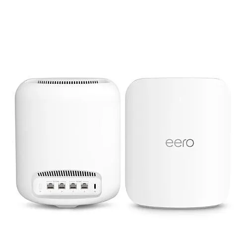 eero V011111 Pro Max Series Tri-Band Mesh Wi-Fi and Wire Router, White